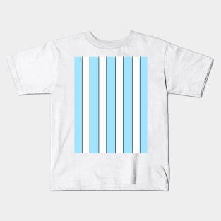 Middlesbrough Sky Blue White Stripes Away 1998 - 99 Kids T-Shirt